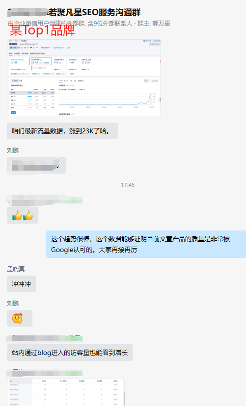 科大讯飞SEO客户好评截图
